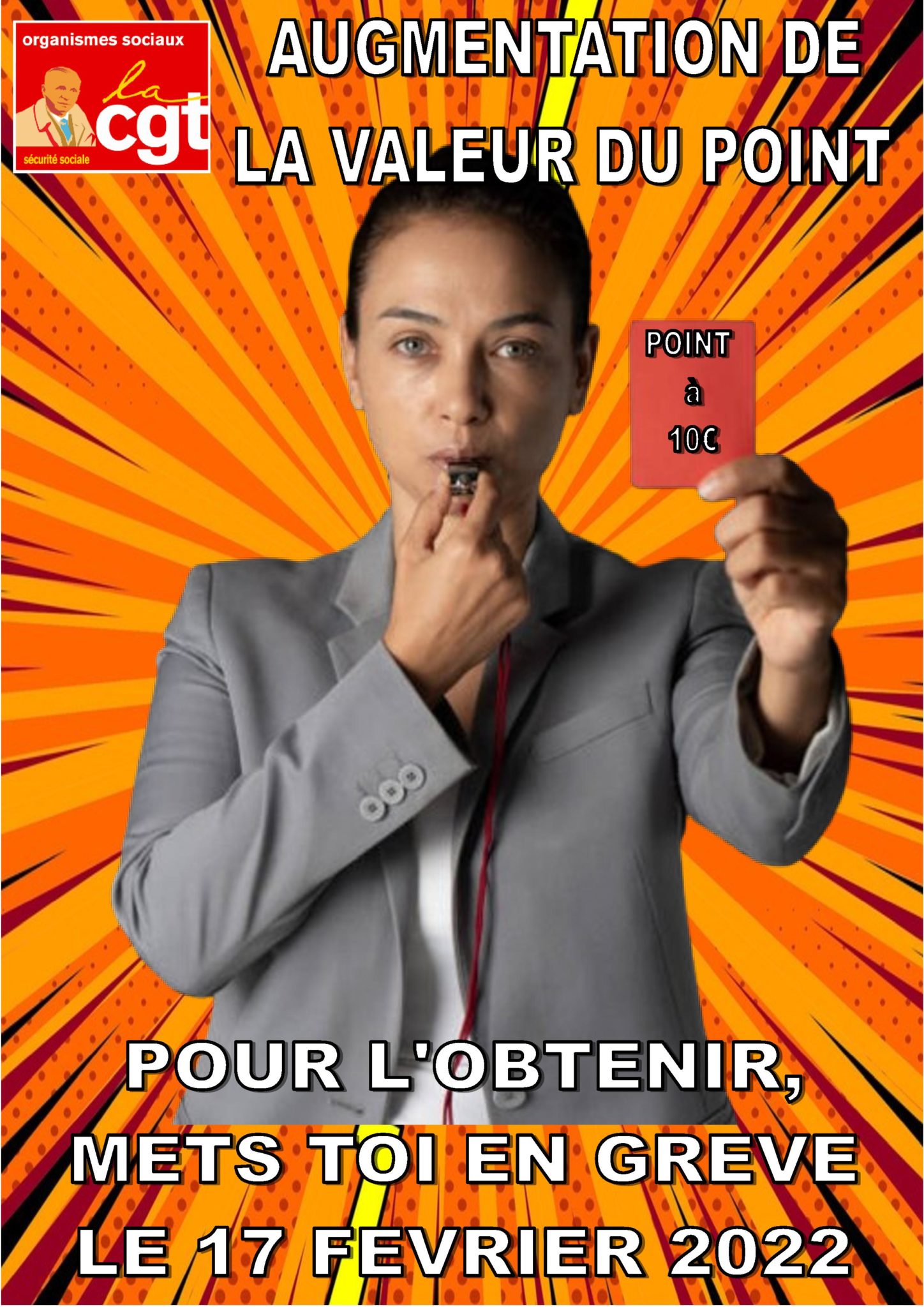 17 février 2022 - Affiches augmentation de la valeur du point ...