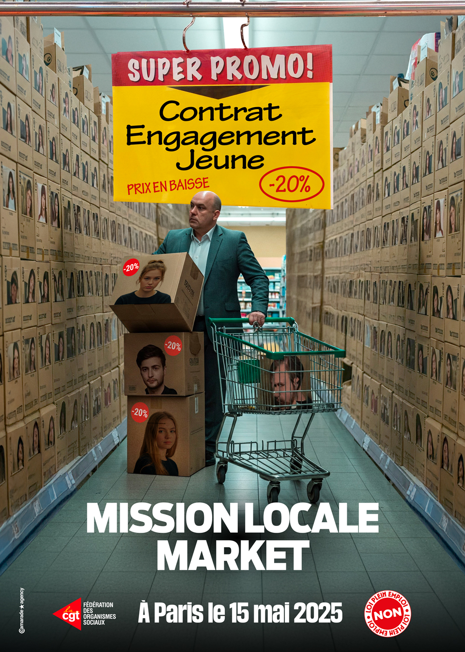 Promo Locale Affiche campagne abrogation LPE - Mission Locale Market - CEJ en Promo ...